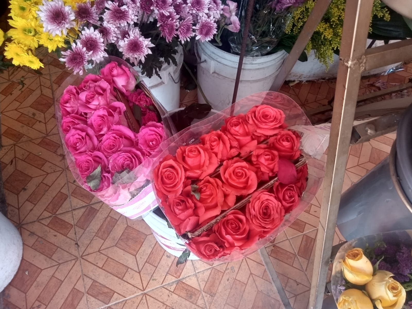 Ramo de rosas rojas